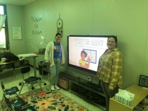 Carlinville Speech Language Pathologists hosted their first AAC Parent Support Group meeting.